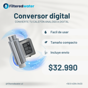 Conversor digital de calefón