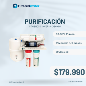 Kit Osmosis Inversa C/Bomba