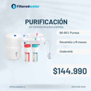 Kit Osmosis Inversa S/Bomba