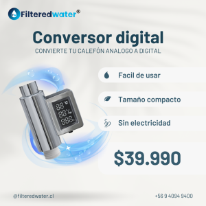 Conversor digital de calefón